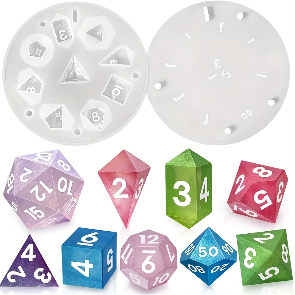Art Craft Model - 1 set cetakan resin silikon, cetakan
