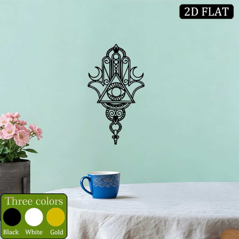 Art & Craft Qatar - CIFBUY Hiasan Dinding Besi Hamsa Mata