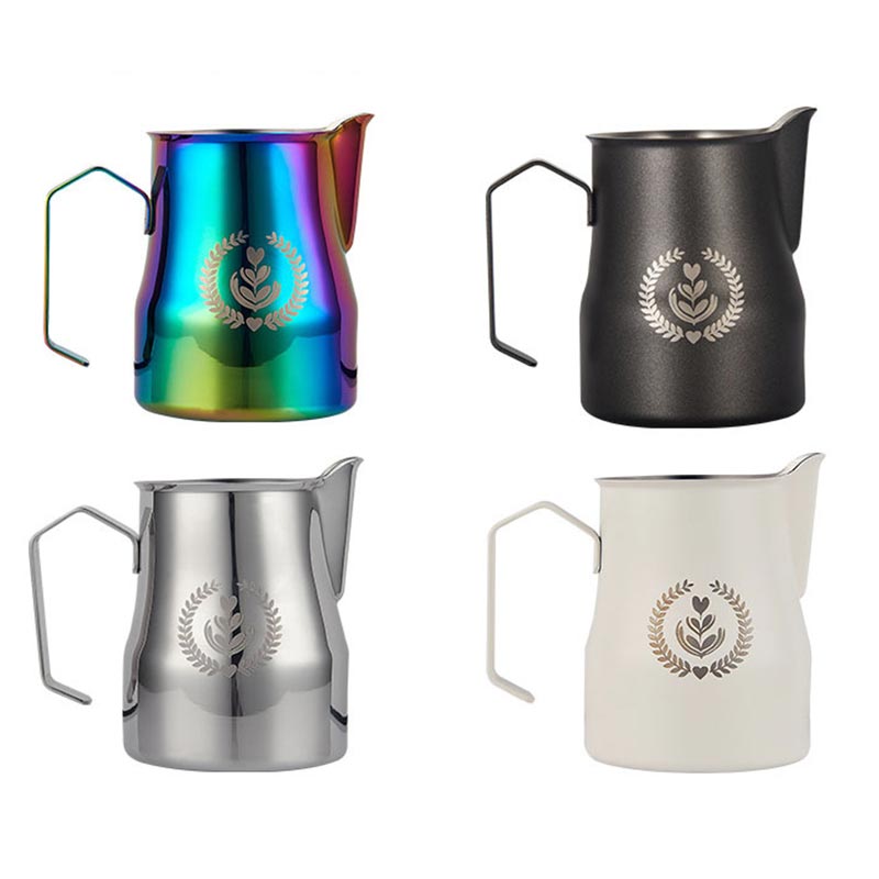 Art Craft Logo - 350ml/500ml 304 Pitcher kopi baja tahan