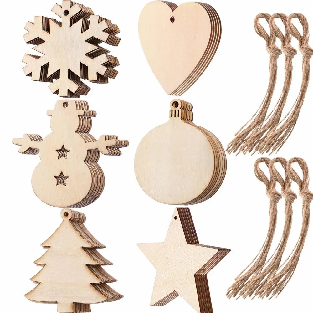 Art Craft New Year - Ornamen gantung bola Natal, ornamen gantung