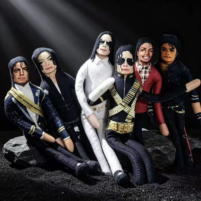 Origami Paper Set - Boneka Michael Jackson, Penyanyi Terkenal, Prop