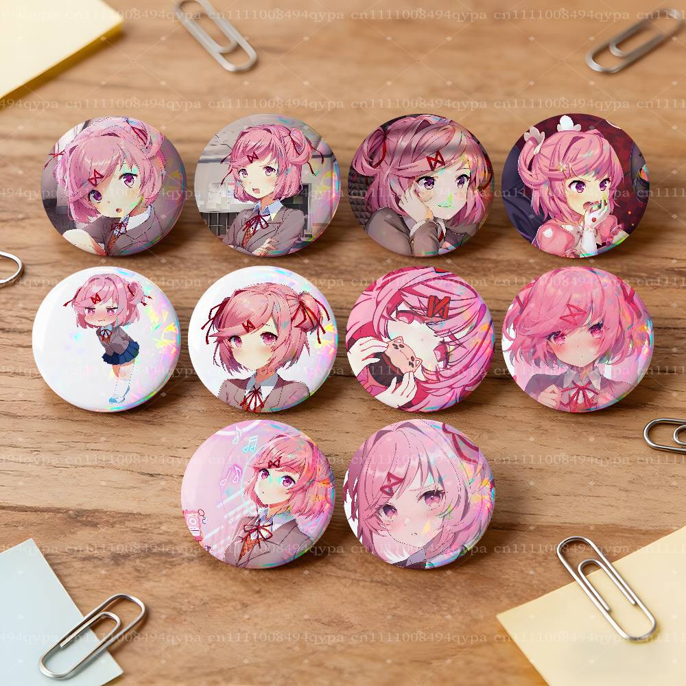 Art Craft Japan - N-Natsuki D-Doki DDLC Pin Tombol Dekorasi