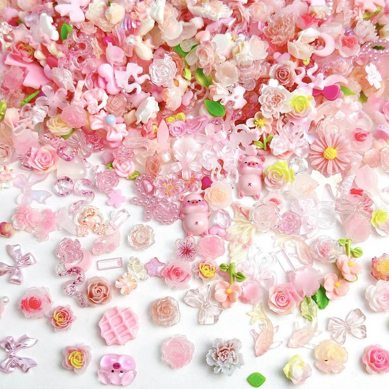 Art Craft Rose - Aksesori Dekorasi seni kuku bunga mawar