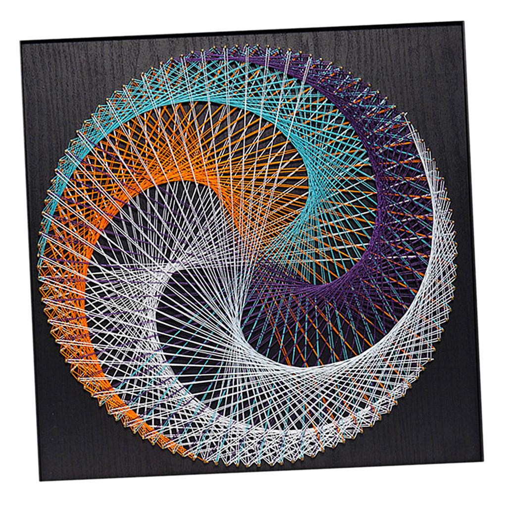 Art Craft Kids - Perlengkapan Seni String Art Kayu DIY