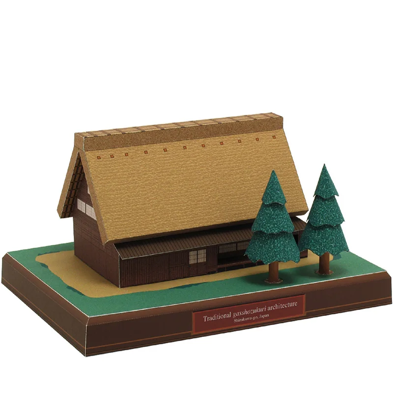Art Craft Japan - Pondok Jepang Gasshozukuri Mini 3D Model