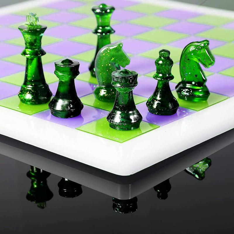 Cetakan Set Catur Resin dengan - Art Craft Model ulasan dan harga