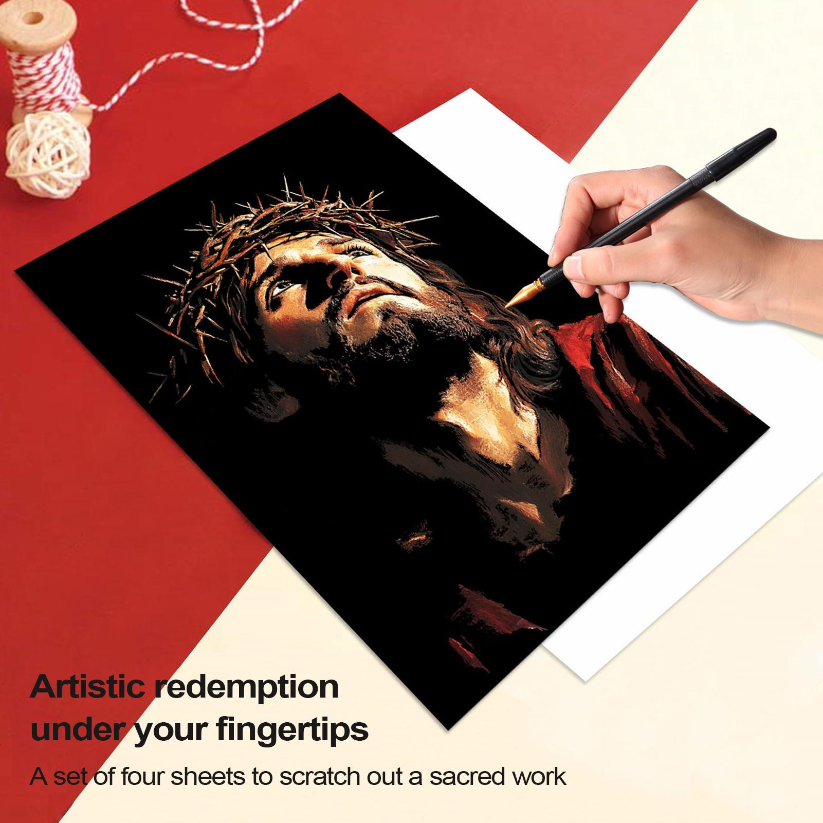 Buku Goresan Lukisan Goresan Y - Art Craft Book ulasan dan harga