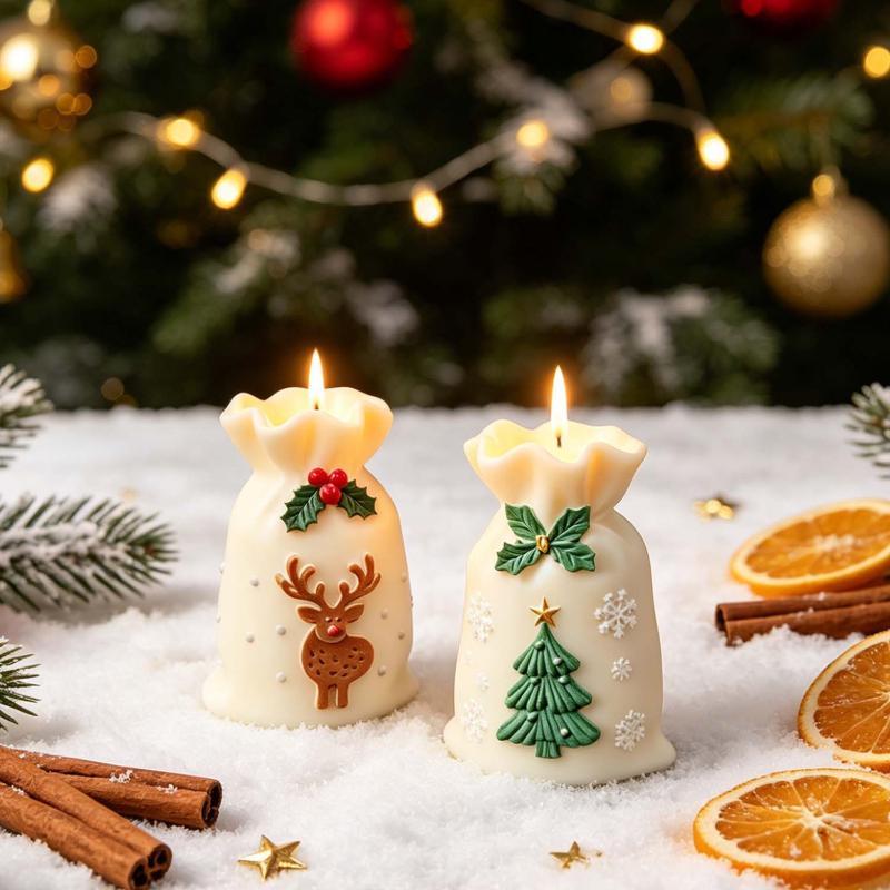Cetakan Silikon Kantong Santa  - Art And Craft For Xmas ulasan dan harga