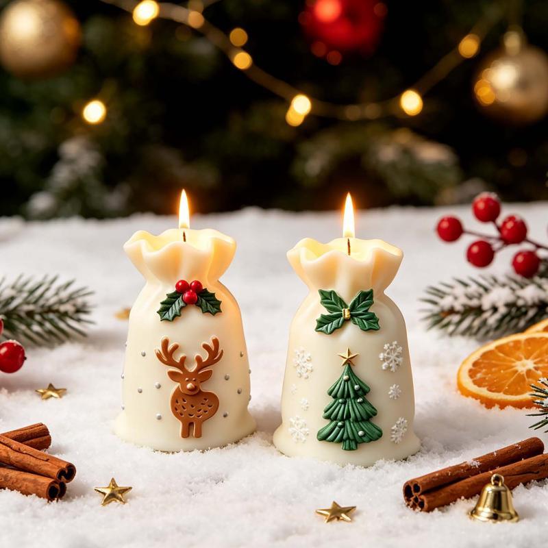 Cetakan Silikon Kantong Santa  - Art And Craft For Xmas ulasan dan harga