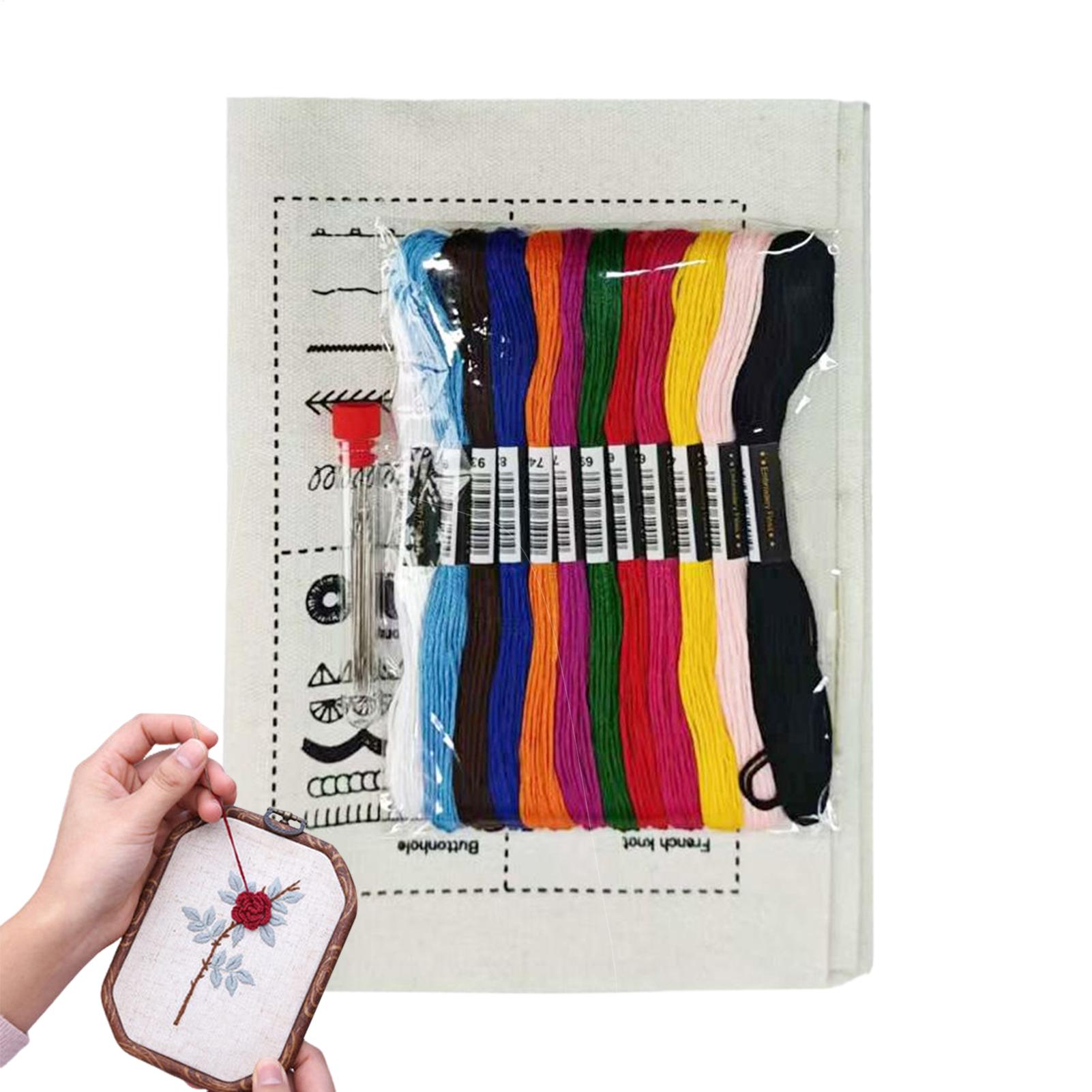 Kit Bordir DIY Lengkap dengan  - Art Craft Book ulasan dan harga