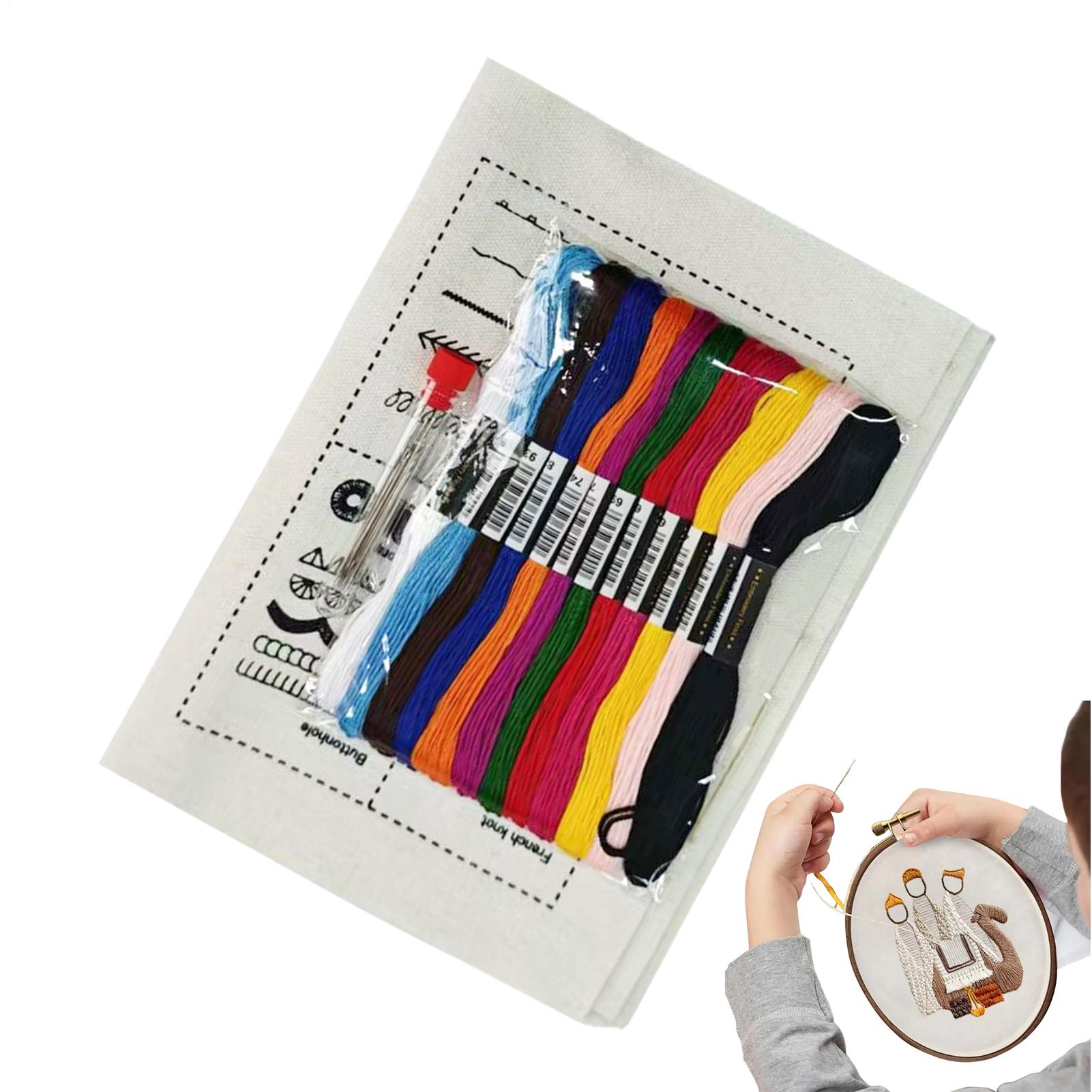 Kit Bordir DIY Lengkap dengan  - Art Craft Book ulasan dan harga