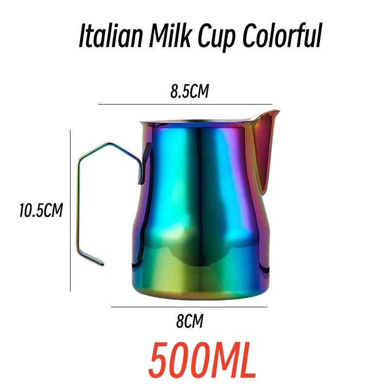 350ml/500ml 304 Pitcher kopi b - Art Craft Logo ulasan dan harga