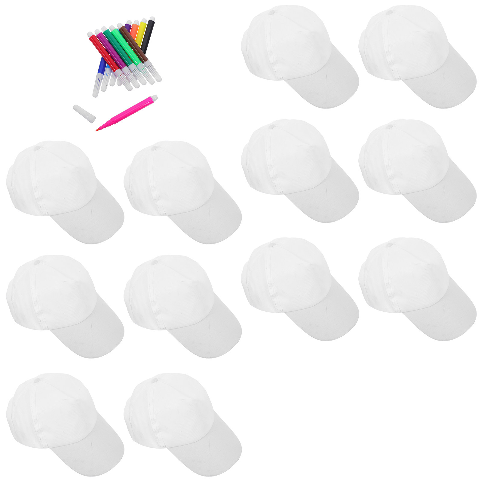 1 Set Topi Baseball Putih Anak - Art Craft Kids ulasan dan harga