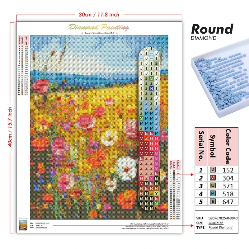 Kit Lukisan Berlian 5D DIY, Se - Art Craft Rose ulasan dan harga