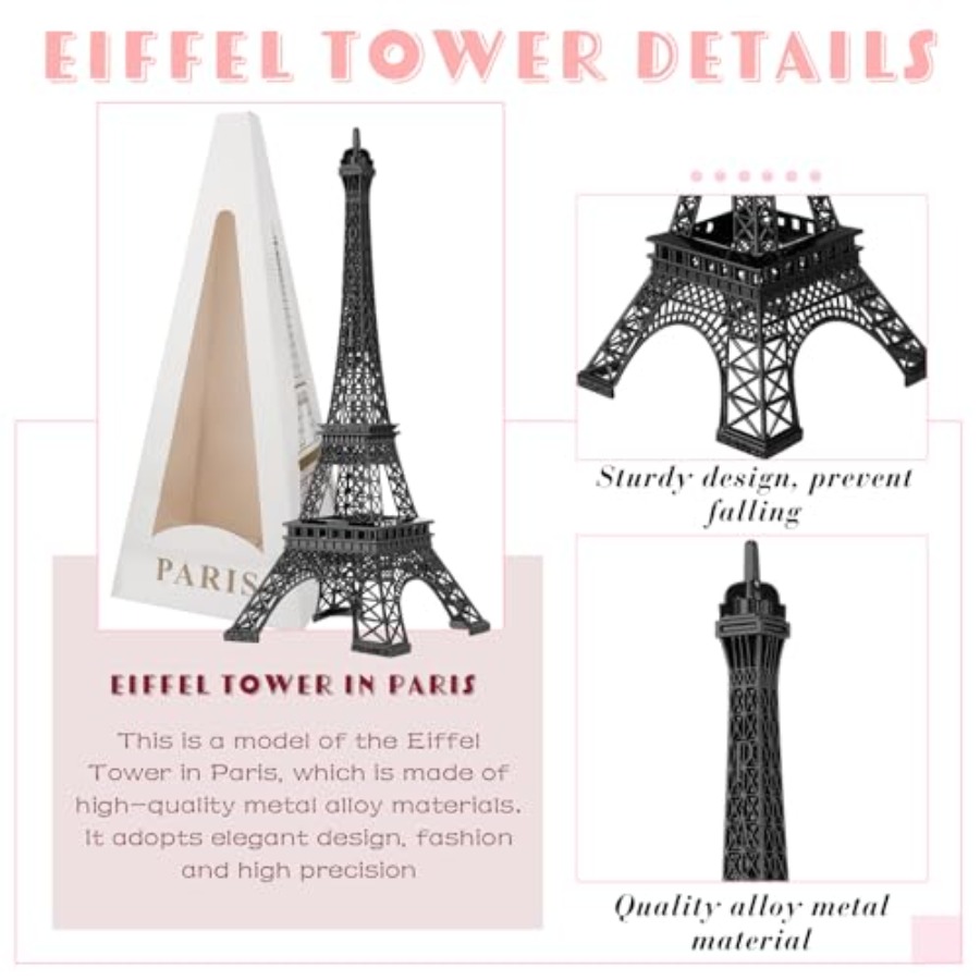 6 Buah Patung Menara Eiffel 15 - Art Craft Model ulasan dan harga