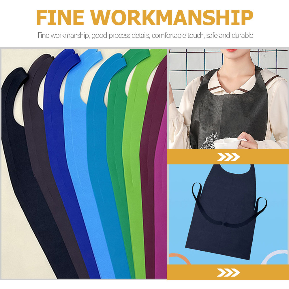 12Pcs Apron Sekali Pakai Bahan - Art Craft Kids ulasan dan harga
