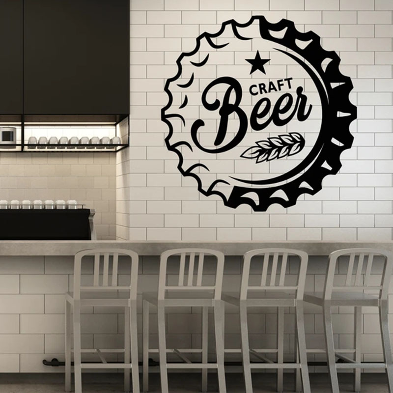 Dinding Minum Alkohol Bar Pub  - Art Craft Logo ulasan dan harga