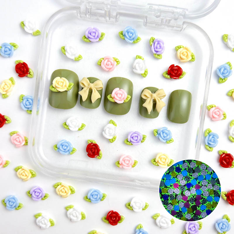 30 buah Dekorasi seni kuku maw - Art Craft Rose ulasan dan harga