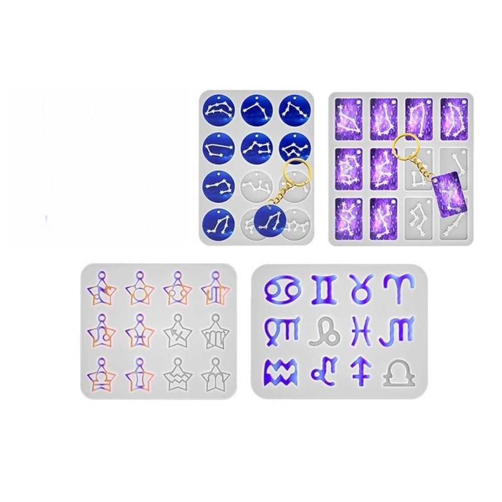 4styles Cetakan Resin 12 Zodia - Art Craft Model ulasan dan harga