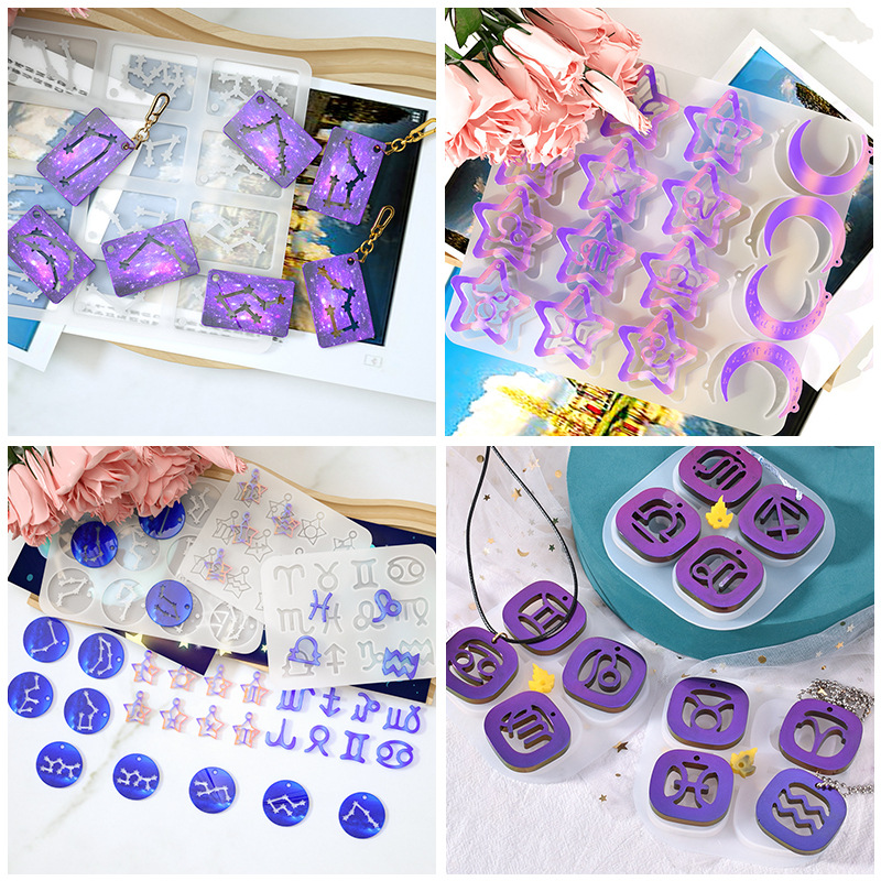 4styles Cetakan Resin 12 Zodia - Art Craft Model ulasan dan harga