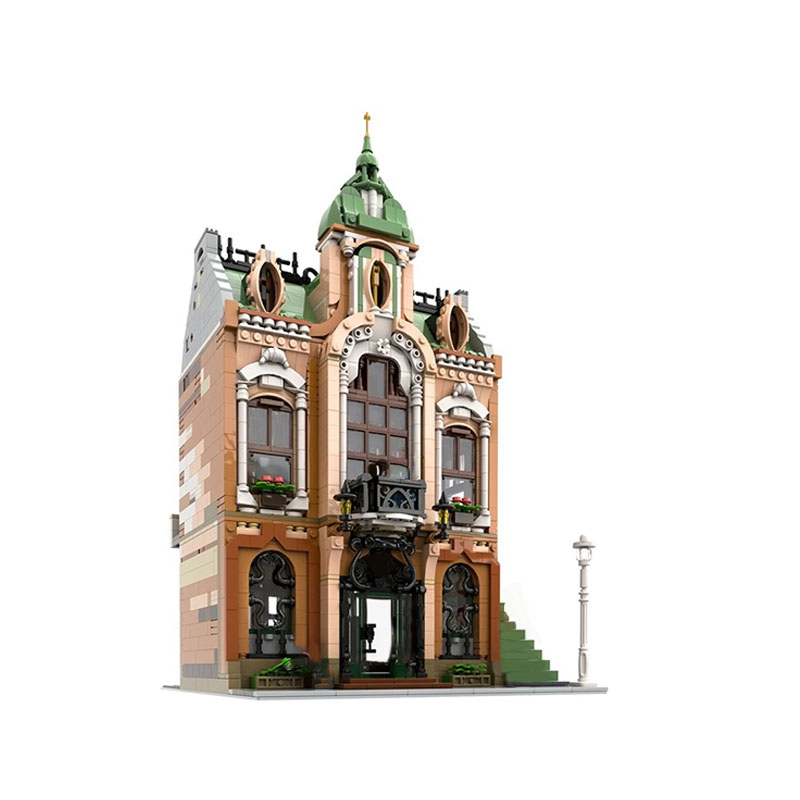 2598pcs MOC Galeri Seni Bangun - Art Craft Gallery ulasan dan harga