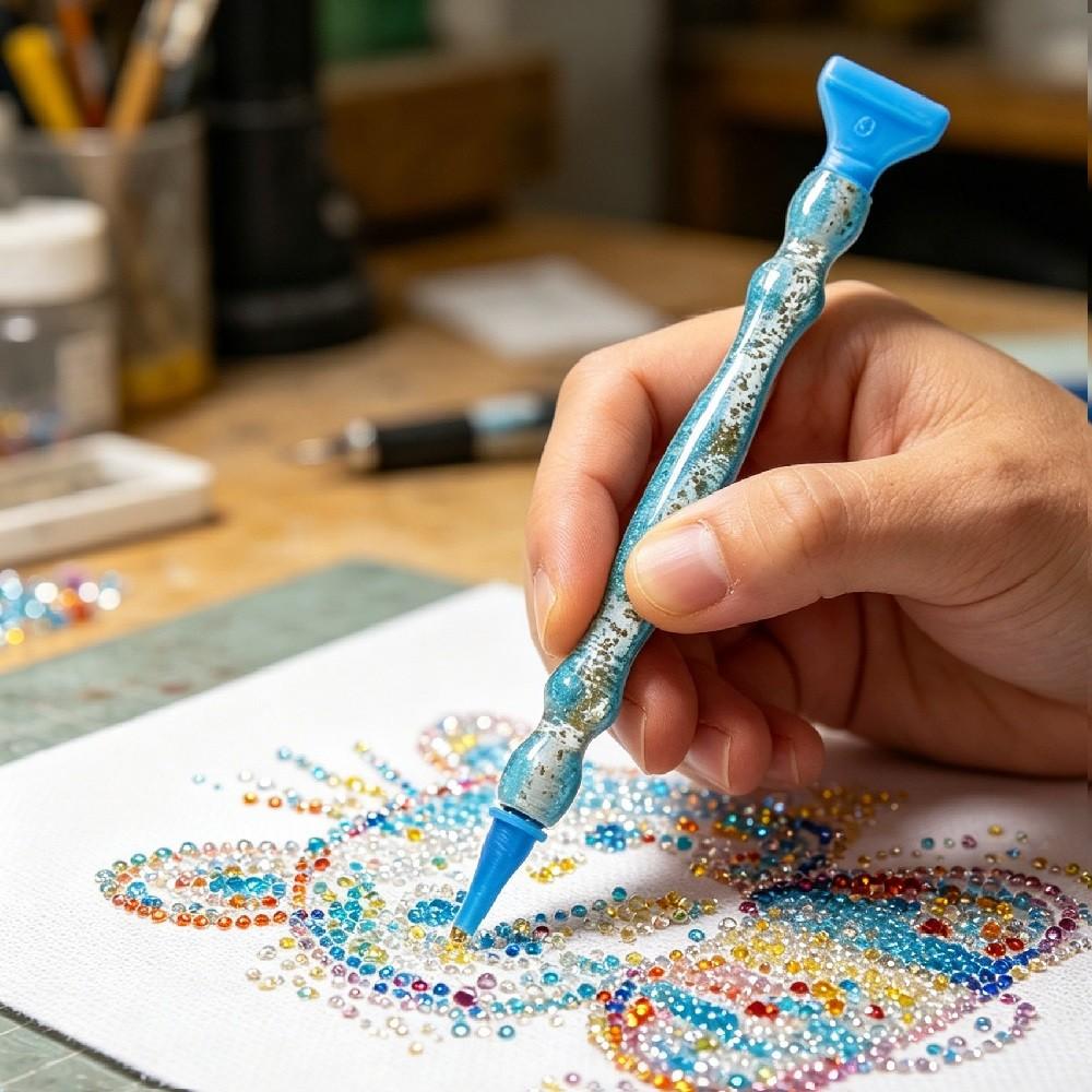 Set Alat Pena Lukis Berlian DI - Diamond Painting Kit ulasan dan harga
