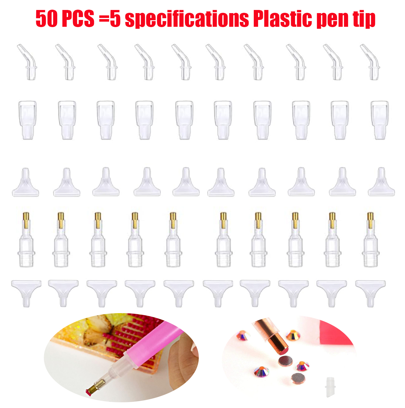 50 Pcs Alat Lukis Berlian Diam - Diamond Painting Kit ulasan dan harga