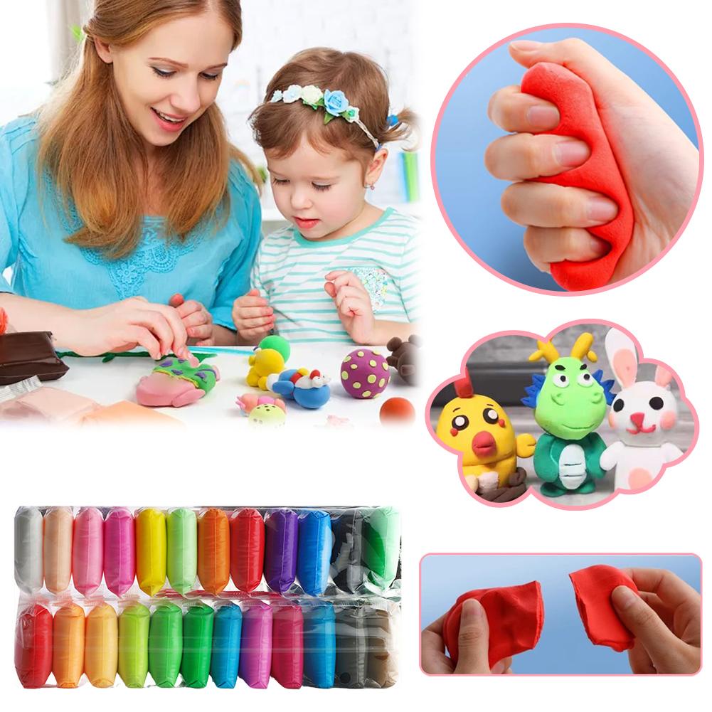 12/24/36 Buah Tanah Liat Kerin - Air Dry Clay ulasan dan harga