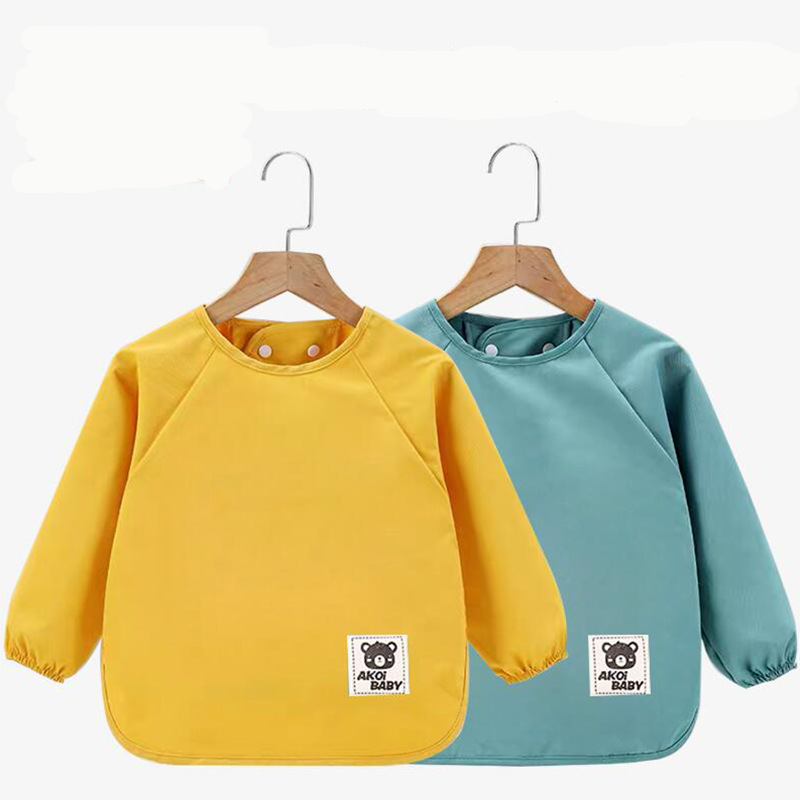Celemek Bayi Anti Air dengan L - Art Craft Logo ulasan dan harga