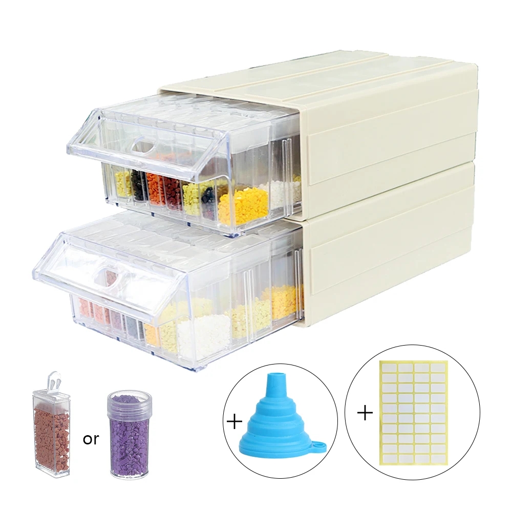 Kotak Penyimpanan Plastik untu - Diamond Painting Kit ulasan dan harga