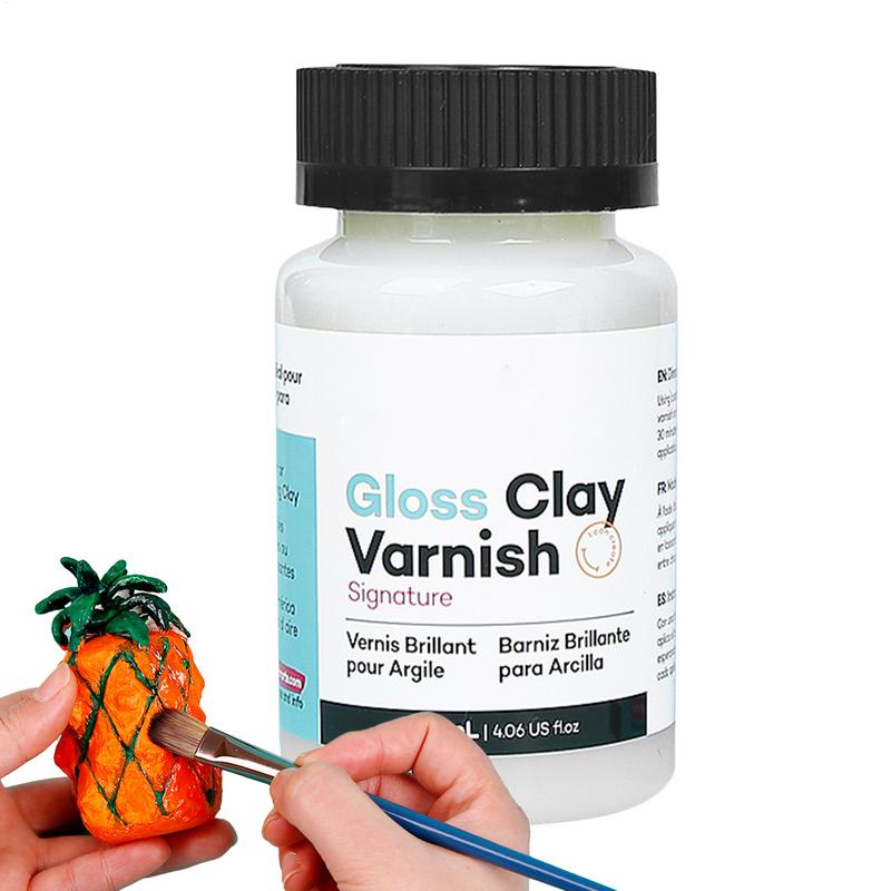 Pernis Gloss 120ML untuk Perni - Air Dry Clay ulasan dan harga
