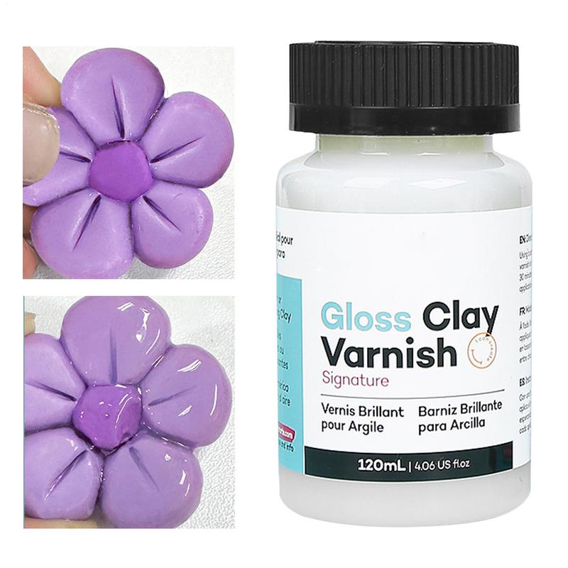 Pernis Gloss 120ML untuk Perni - Air Dry Clay ulasan dan harga