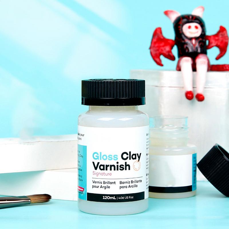Pernis Gloss 120ML untuk Perni - Air Dry Clay ulasan dan harga