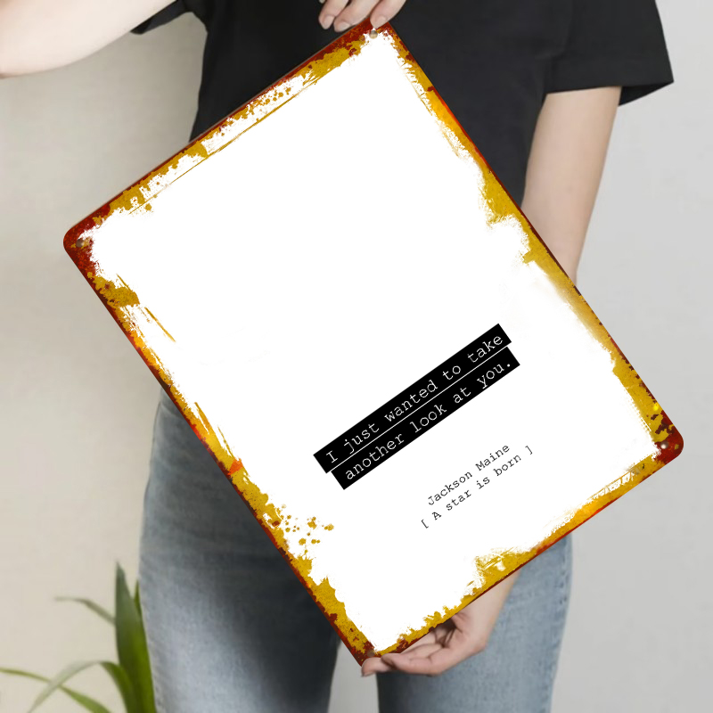 Karya Seni Dinding Logam Kutip - Art Craft Quotes ulasan dan harga