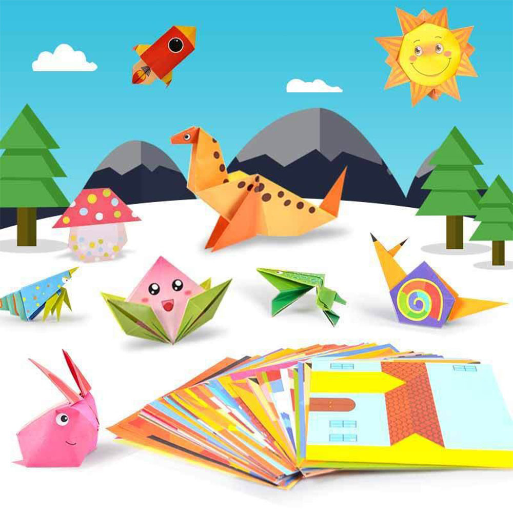 Kit Origami 30/108 Lembar Kert - Art Craft Book ulasan dan harga