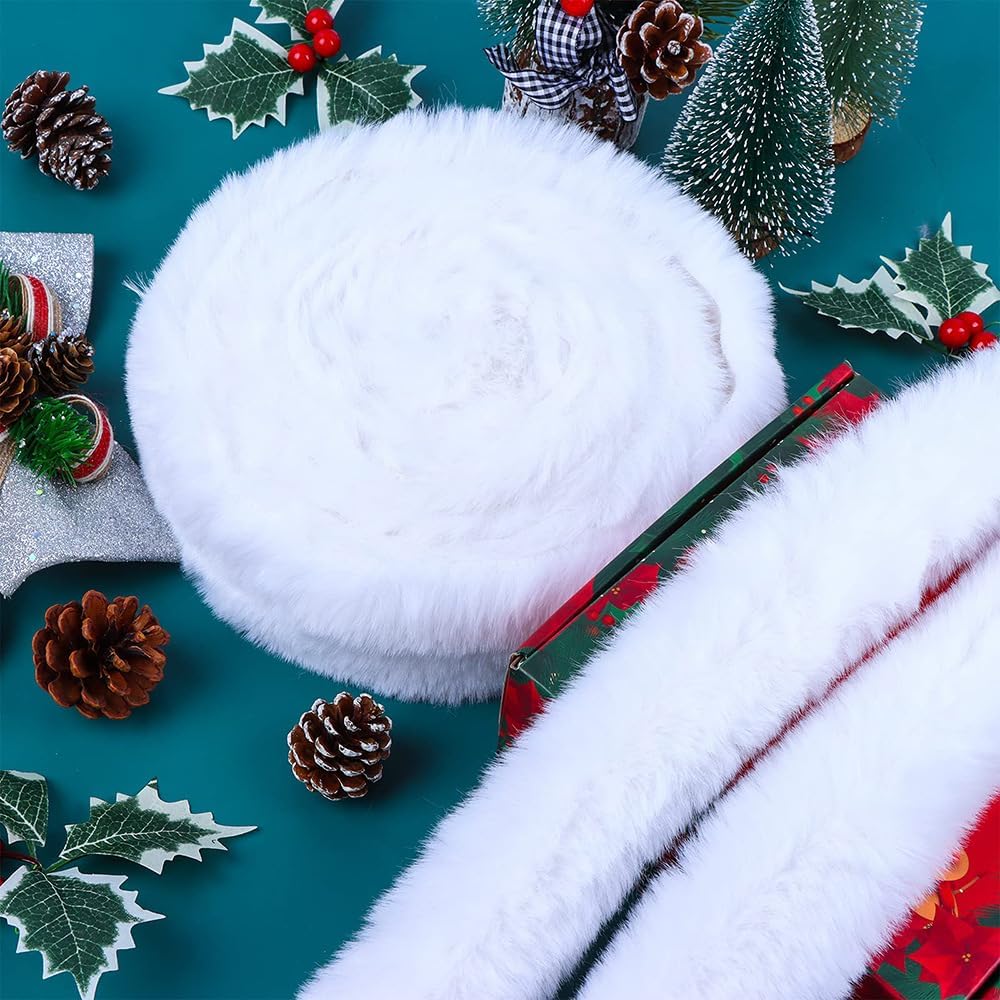 Pita bulu palsu bulu cerpelai  - Art And Craft For Xmas ulasan dan harga