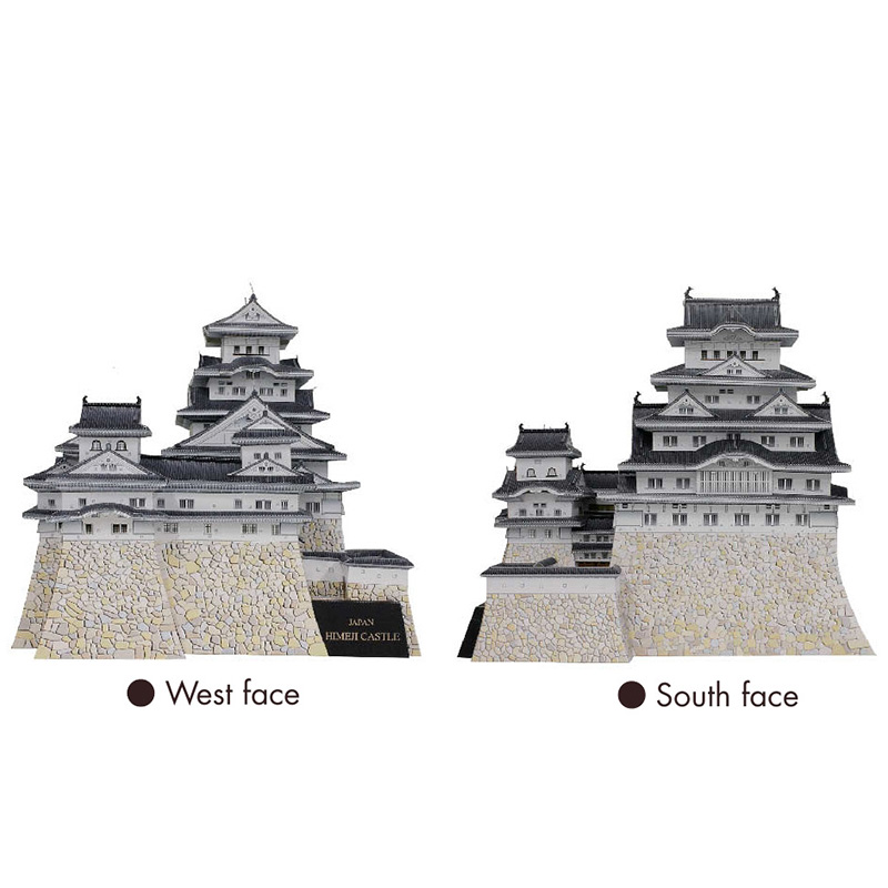 Jepang Himeji Kastil 3D Kertas - Art Craft Japan ulasan dan harga