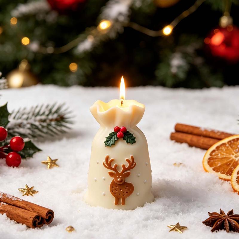 Cetakan Silikon Kantong Santa  - Art And Craft For Xmas ulasan dan harga