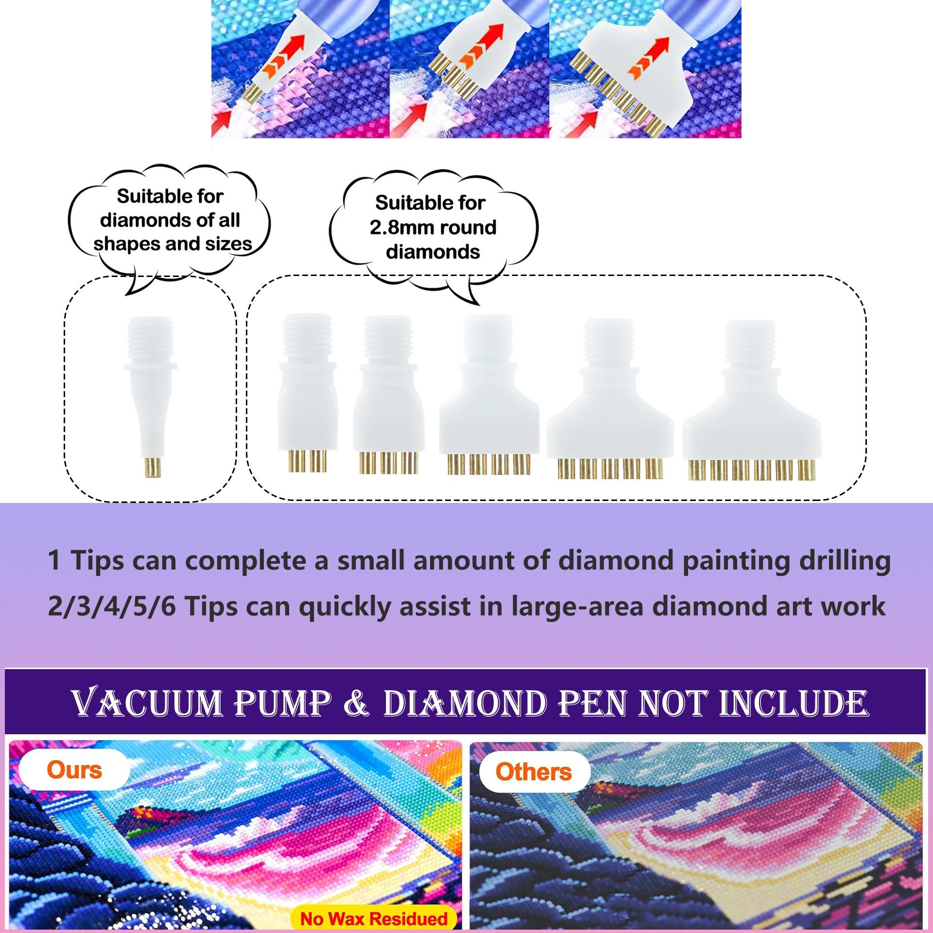 1/2/3/4/5/6 Set Alat Ujung Pen - Diamond Painting Kit ulasan dan harga