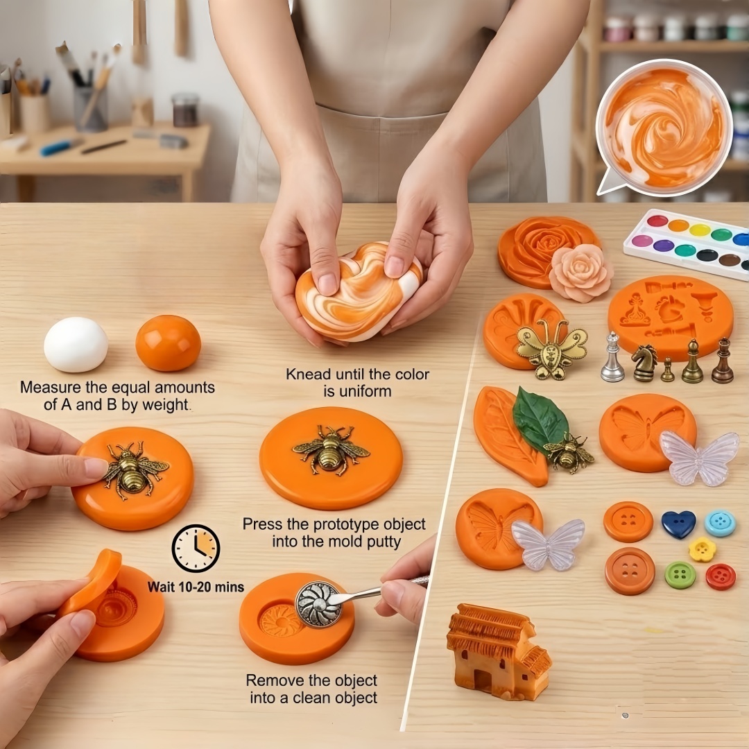 Set Kerajinan DIY Silikon Putt - Art Craft Model ulasan dan harga