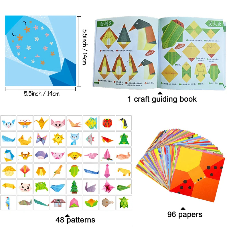 Kit Origami dengan 30/96 Lemba - Art Craft Book ulasan dan harga