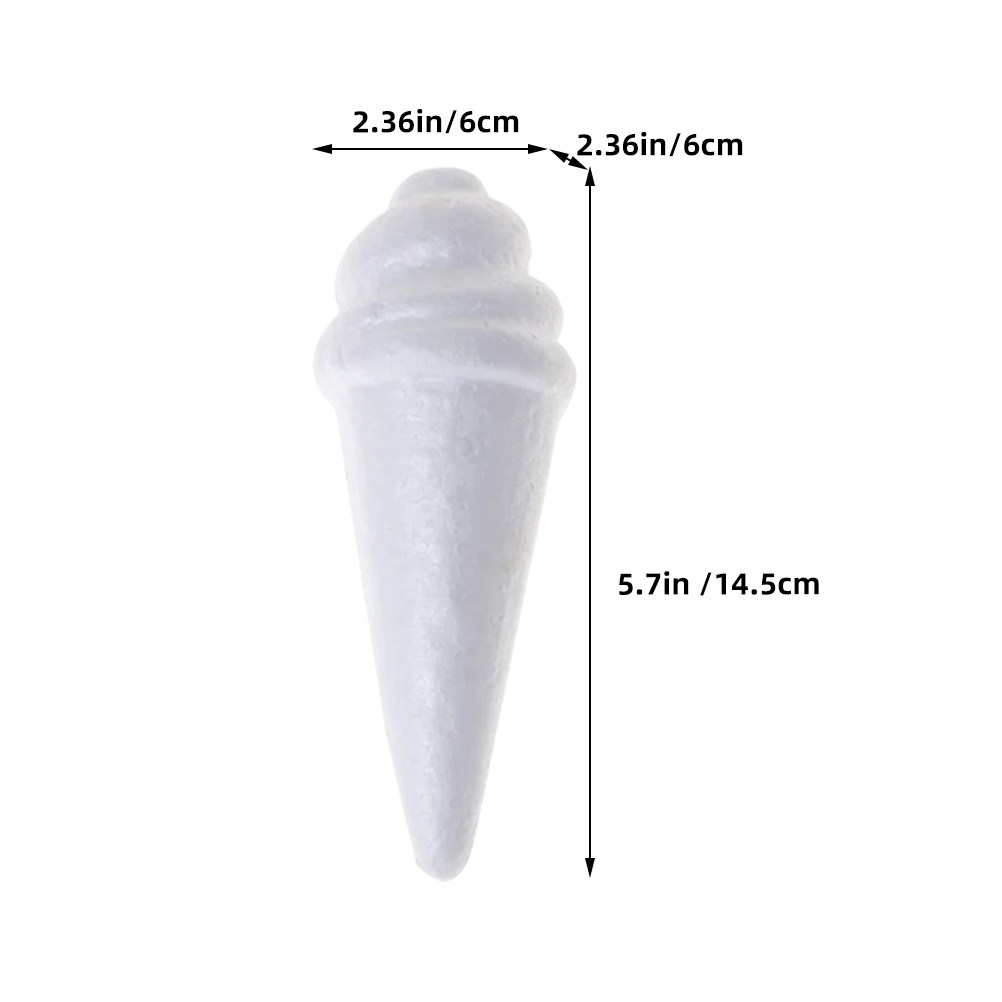 8Pcs Model Busa Es Krim Belum  - Art Craft Kids ulasan dan harga