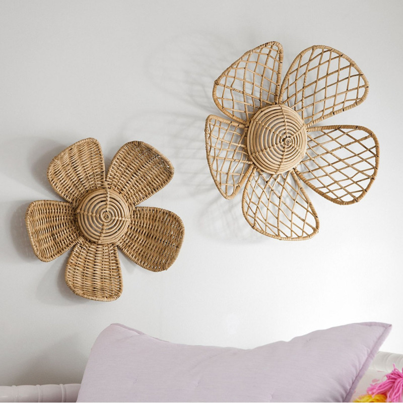 INS ornamen dinding bunga rota - Art Craft New Year ulasan dan harga