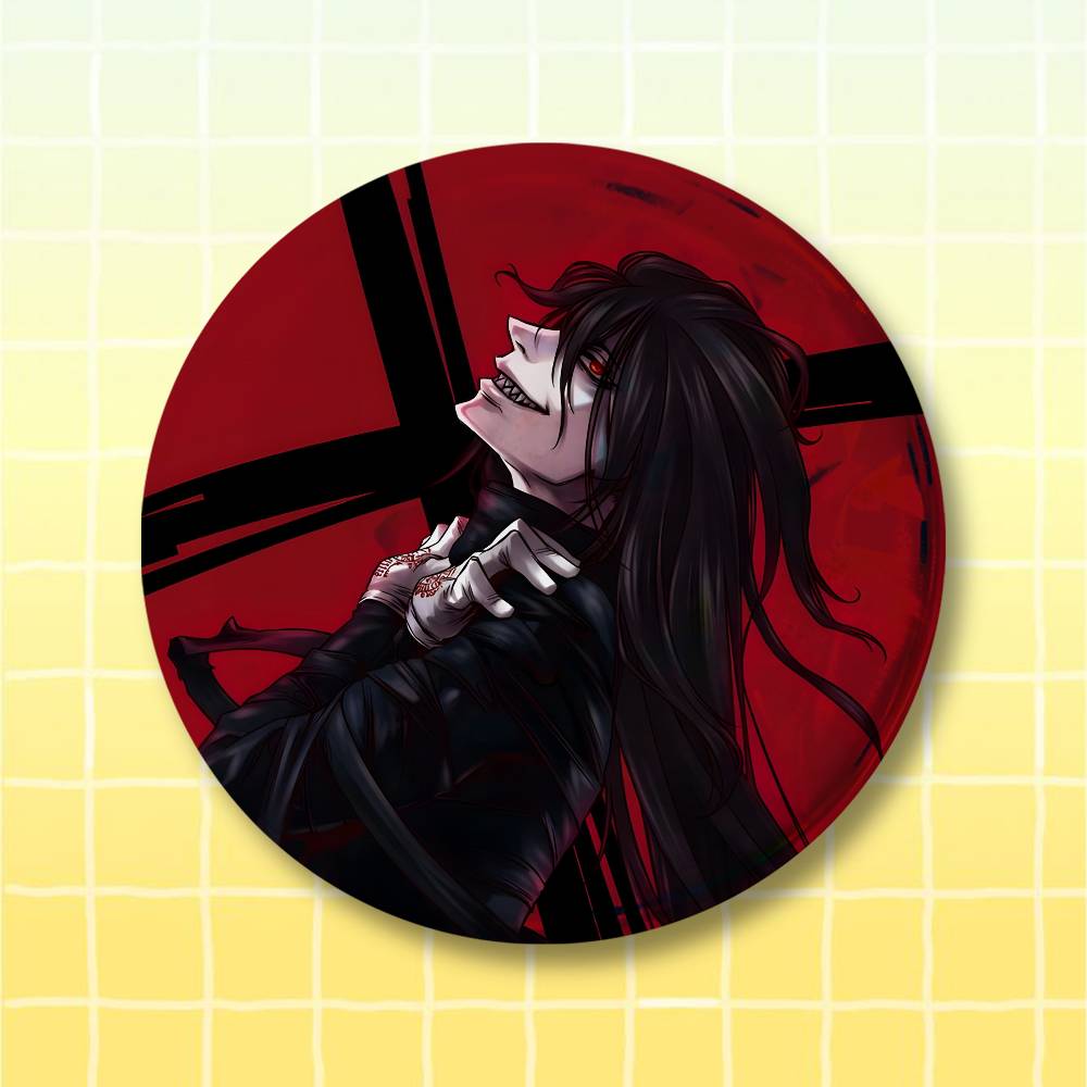Pin H-Hellsing Alucard, Lencan - Art Craft Japan ulasan dan harga