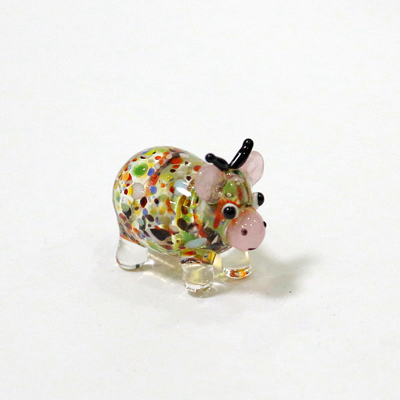 Kerajinan Kaca Sapi Lucu, Orna - Art Craft New Year ulasan dan harga