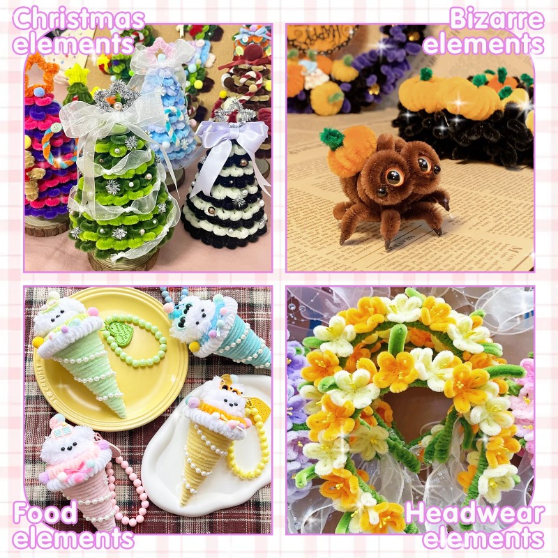 Pembersih Pipa Chenille Stems  - Art Craft Kids ulasan dan harga