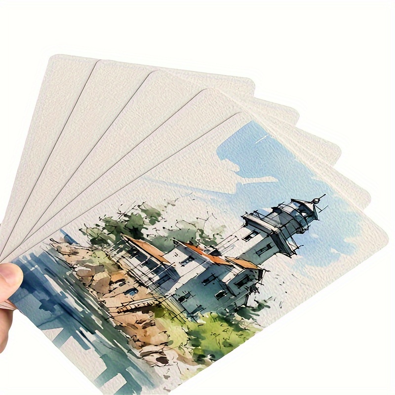 50 Buah Kertas Cat Air Premium - Art Craft Using Paper ulasan dan harga