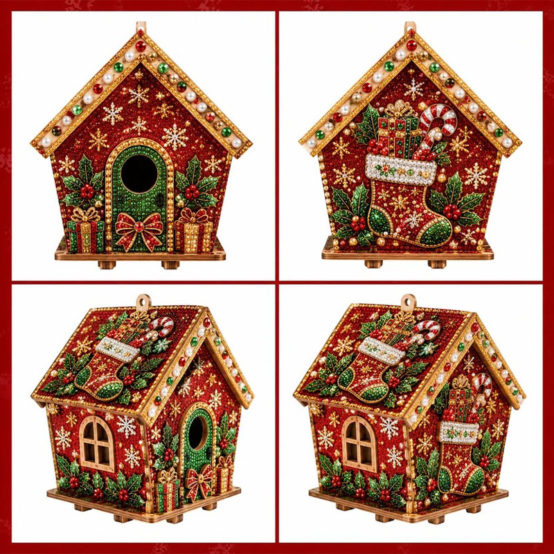 Kit Merakit Rumah Mutiara DIY  - Art And Craft For Xmas ulasan dan harga