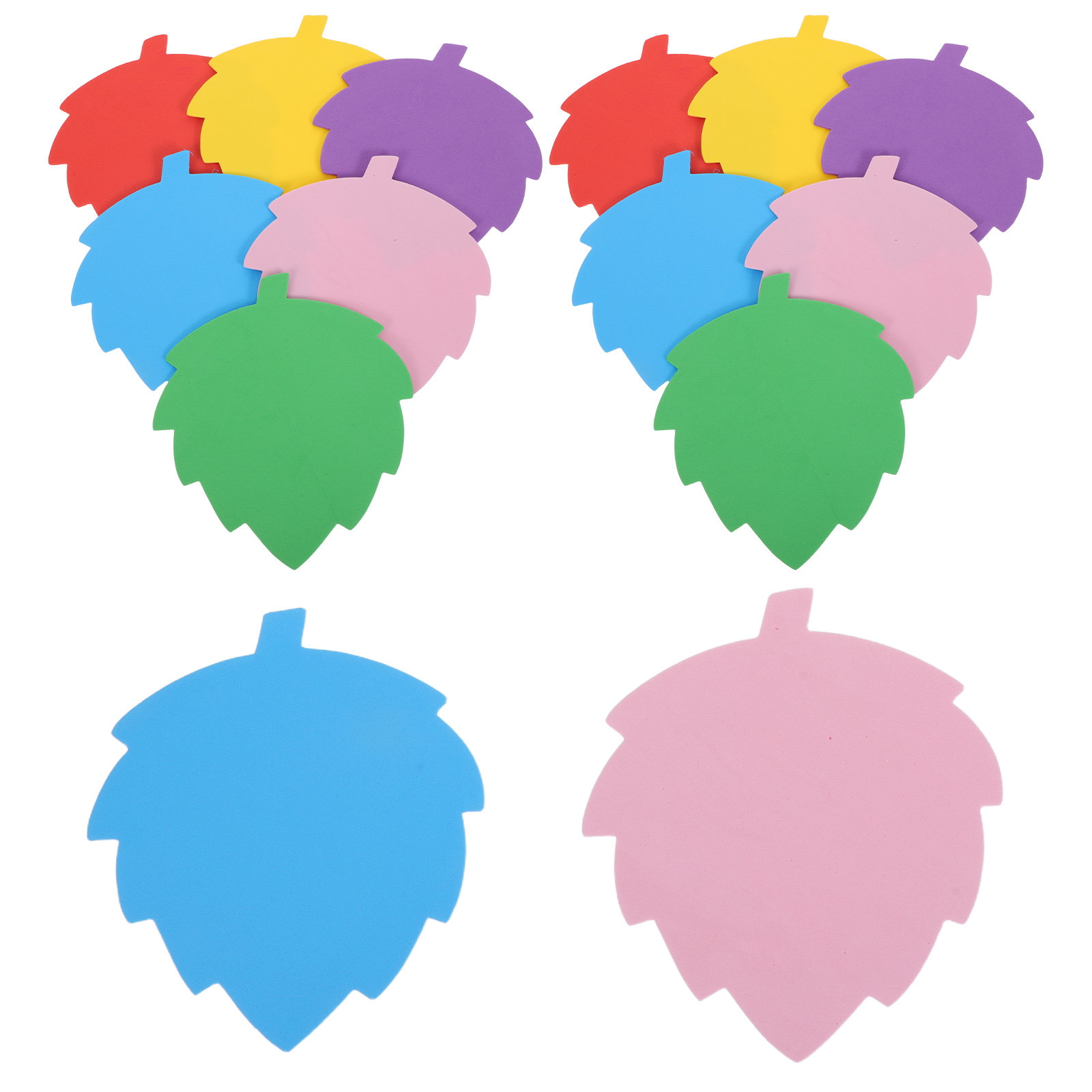 72Pcs Daun Busa Warna-warni Be - Art Craft Kids ulasan dan harga