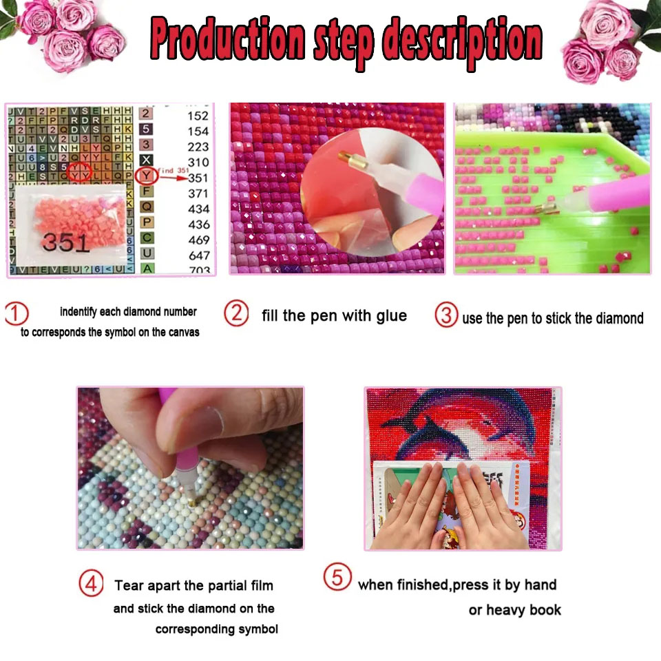 Lukisan seni berlian DIY ikan  - Art Craft Japan ulasan dan harga